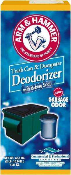 Arm & Hammer - 42.6 oz Box Deodorizer - Powder, Unscented - Exact Industrial Supply