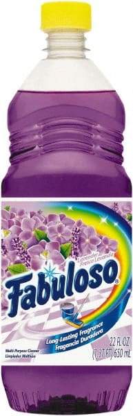 Fabuloso - 22 oz Bottle All-Purpose Cleaner - Liquid, Lavender - Exact Industrial Supply