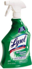 Lysol - 32 oz Spray Bottle All-Purpose Cleaner - Liquid, Cleaner with Bleach, Disinfectant, Chlorine - Exact Industrial Supply