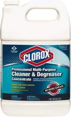 Clorox - 1 Gal Bottle Cleaner/Degreaser - Liquid, Citrus - Exact Industrial Supply