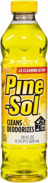 Pine-Sol - 28 oz Bottle All-Purpose Cleaner - Liquid, Lemon - Exact Industrial Supply