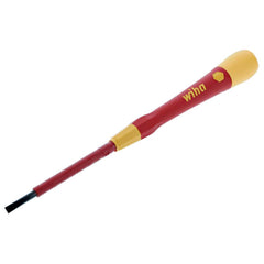 Precision & Specialty Screwdrivers; Tool Type: Terminal Block Screwdriver; Precision Bit Screwdriver; Blade Length (mm): 60; Handle Length: 100 mm; Handle Color: Red; Yellow; Finish: Oxide; Plastic Coated; Body Material: Composite; Insulated: Yes; Handle
