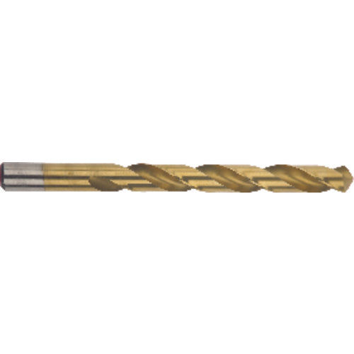 29/64; Jobber Length; High Speed Steel; TiN; Made In U.S.A. Series/List #1330G - Exact Industrial Supply