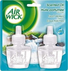 Air Wick - 0.67 oz Air Freshener Dispenser Refill - Fresh Waters, Compatible with Air Wick Oil Warmers - Exact Industrial Supply