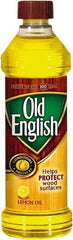 Old English - 16 Fluid Ounce Liquid Furniture Polish - Lemon Scent, Bottle - Exact Industrial Supply