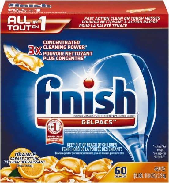 Finish - 43 oz Box Automatic Dishwashing Gel - Orange Scented - Exact Industrial Supply