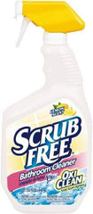 Arm & Hammer - 32 oz Spray Bottle Liquid Bathroom Cleaner - Lemon Scent, Soap Scum Remover - Exact Industrial Supply