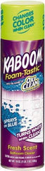 Kaboom - 19 oz Can Foam Bathroom Cleaner - Fresh Scent, Nonacidic, General Purpose Cleaner - Exact Industrial Supply