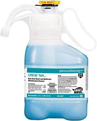 Diversey - 47 oz Bottle Liquid Bathroom Cleaner - Floral Scent, Disinfectant, Nonacidic, Toilet Bowl - Exact Industrial Supply