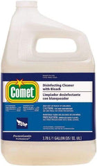 Comet USA LLC - 1 Gal Jug Liquid Bathroom Cleaner - Fresh Scent, Disinfectant, General Purpose Cleaner - Exact Industrial Supply