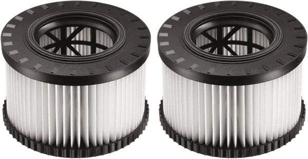 DeWALT - Vacuum Cleaner Cartridge HEPA Filter - Use for Dust, For Use with DWV010 & DWV012 - Exact Industrial Supply