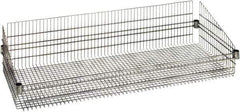 Quantum Storage - Wire Basket Unit - 48" Wide x 24" Deep x 10" High, - Exact Industrial Supply