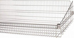 Quantum Storage - Wire Basket Unit - 60" Wide x 24" Deep x 10" High, - Exact Industrial Supply