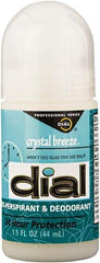 Dial - 1.5 oz Roll On Bottle Anti-Perspirant - Crystal Breeze Scent - Exact Industrial Supply