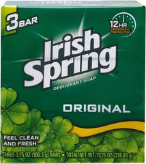 Irish Spring - 3.75 oz Box Bar Soap - Green, Original Scent - Exact Industrial Supply