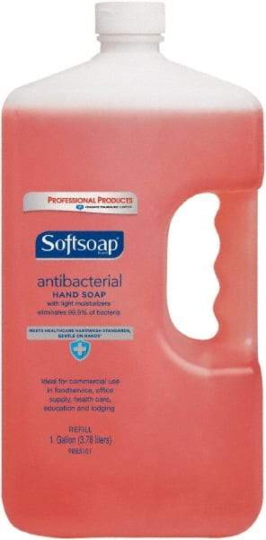 SoftSoap - 1 Gal Bottle Liquid Soap - Pink, Crisp Clean Scent - Exact Industrial Supply