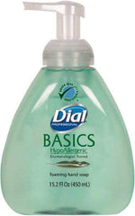 Dial - 15.2 oz Pump Bottle Foam Soap - Light Green, Fresh Fragrance Scent - Exact Industrial Supply