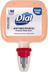 Dial - 1.25 L Dispenser Refill Foam Soap - Pink, Original Scent - Exact Industrial Supply