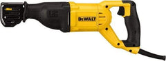 DeWALT - 2,900 Strokes per Minute, 1-1/8 Inch Stroke Length, Electric Reciprocating Saw - 120 Volts, 12 Amps - Exact Industrial Supply