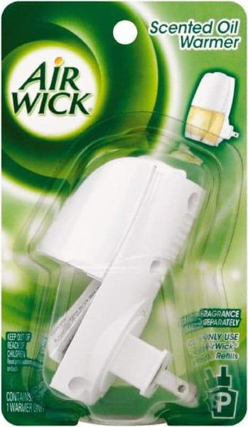 Air Wick - 4,800 Cu Ft Coverage, White Metered Aerosol Dispenser - Exact Industrial Supply