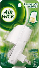 Air Wick - 4,800 Cu Ft Coverage, White Metered Aerosol Dispenser - Exact Industrial Supply