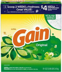 Gain - 91 oz Powder Laundry Detergent - Powder - Exact Industrial Supply