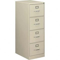 ALERA - File Cabinets & Accessories Type: File Cabinet-Vertical File Number of Drawers: 4 - Exact Industrial Supply