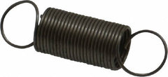 Gardner Spring - 0.24" OD, 2.68" Max Ext Len, 0.018" Wire Diam Spring - 0.6 Lb/In Rating, 0.11 Lb Init Tension - Exact Industrial Supply