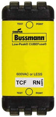 Cooper Bussmann - 300 VDC & 600 VAC, 3 Amp, Time Delay General Purpose Fuse - Plug-in Mount, 47.75mm OAL, 100 at DC, 200 (CSA RMS), 300 (UL RMS) kA Rating - Exact Industrial Supply