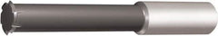 Vargus - 32 to 56 TPI, 0.05mm to 0.8mm Pitch, Internal Single Profile Thread Mill - #10" Noml Diam, 0.154" Cut Diam, 3/16" Shank Diam, 4 Flute, 0.63" Neck Length, 1.732" OAL, TiCN Finish - Exact Industrial Supply