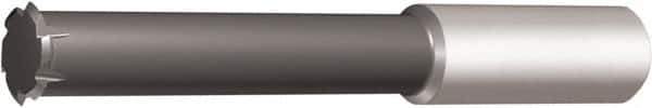 Vargus - 20 to 48 TPI, 0.5mm to 1.25mm Pitch, Internal Single Profile Thread Mill - 5/16" Noml Diam, 0.232" Cut Diam, 1/4" Shank Diam, 5 Flute, 1" Neck Length, 2.52" OAL, TiCN Finish - Exact Industrial Supply