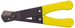 Stanley - 26 to 10 AWG Capacity Wire Stripper - 5-1/8" OAL, Vinyl Coated Handle - Exact Industrial Supply