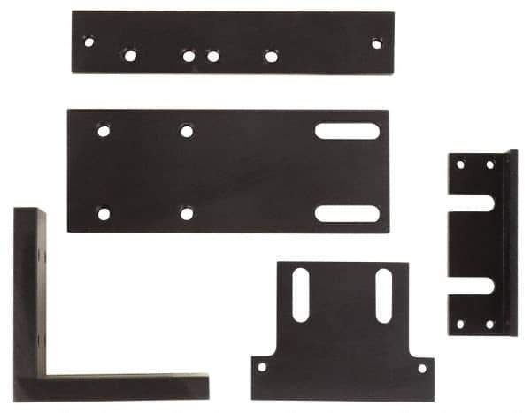 Newall - DRO Bracket Kit - Universal Mounting, Horizontal or Vertical Mounting Orientation, Use with NMS300 DRO, NMS800 DRO, Spherosyn/Microsyn Encoder - Exact Industrial Supply