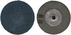 Tru-Maxx - 2" Disc Diam, 80 Grit, Zirconia Alumina Quick Change Disc - Type S Attaching System, Coated, Blue, Medium Fine Grade - Exact Industrial Supply