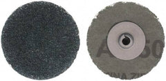 Tru-Maxx - 2" Disc Diam, 50 Grit, Zirconia Alumina Quick Change Disc - Type S Attaching System, Coated, Blue, Coarse Grade - Exact Industrial Supply