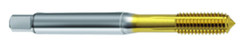 M6 x 1.0 Dia. - 6HX - 4 FL - Cobalt Semi-Bott Tap-TiN FORM-C DIN 371 - Exact Industrial Supply