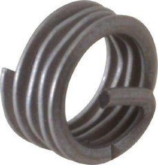 Recoil - M8x1.25 Metric Coarse, 1D, Stainless Steel Screw Locking Insert - 4-1/2 Free Coils, 8mm Overall Length, 9.8 to 10.35mm Outside Diameter, with Tang, Dry Film Lubricant - Exact Industrial Supply