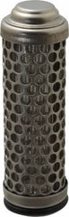Flow Ezy Filters - 238 Micron, 1" Outside Diam, 3.4" Long, Stainless Steel Wire Cloth Media, Filter Element - 0.6" Inside Diam, Stainless Steel - Exact Industrial Supply