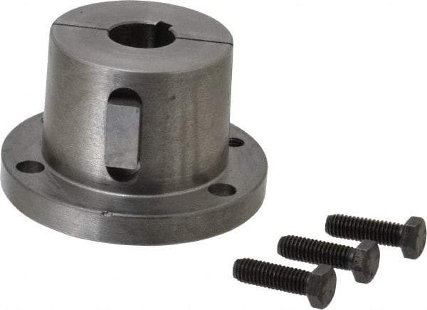 Browning - 1" Bore, 1/4" Wide Keyway, 1/8" Deep Keyway, Q Sprocket Bushing - 2.766 to 2-7/8" Outside Diam, For Use with Split Taper Sprockets & Sheaves - Exact Industrial Supply