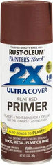 Rust-Oleum - 12 oz Red Aerosol Primer - 10 to 12 Sq Ft Coverage, Interior/Exterior - Exact Industrial Supply