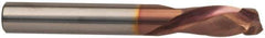 Onsrud - 1/2" Cutting Diam x 1-3/8" Length of Cut, 3 Flute, Compression Spiral Router Bit - Marathon Coated, Right Hand Cut, Solid Carbide, 3-1/2" OAL x 1/2" Shank Diam, Double Edge, 30° Helix Angle - Exact Industrial Supply