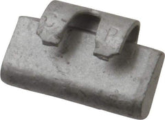 Bada - 0.5 oz Wheel Weight - Steel, For Use with Automotive & Light Trucks - Exact Industrial Supply