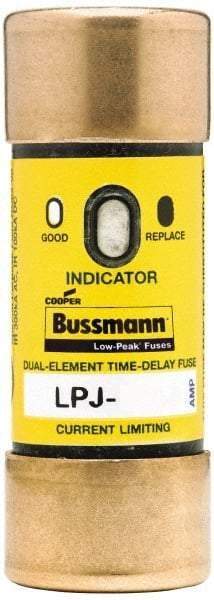 Cooper Bussmann - 300 VDC, 600 VAC, 8 Amp, Time Delay General Purpose Fuse - Fuse Holder Mount, 2-1/4" OAL, 100 at DC, 300 at AC (RMS) kA Rating, 13/16" Diam - Exact Industrial Supply