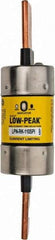 Cooper Bussmann - 250 VAC/VDC, 110 Amp, Time Delay General Purpose Fuse - Bolt-on Mount, 7-1/8" OAL, 100 at DC, 300 at AC (RMS) kA Rating, 1-19/32" Diam - Exact Industrial Supply