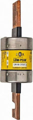 Cooper Bussmann - 250 VAC/VDC, 250 Amp, Time Delay General Purpose Fuse - Bolt-on Mount, 8-5/8" OAL, 100 at DC, 300 at AC (RMS) kA Rating, 2-3/8" Diam - Exact Industrial Supply