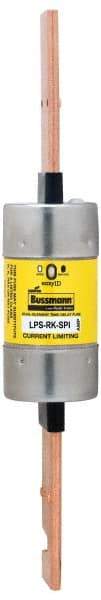 Cooper Bussmann - 300 VDC, 600 VAC, 350 Amp, Time Delay General Purpose Fuse - Bolt-on Mount, 295.3mm OAL, 100 at DC, 300 at AC (RMS) kA Rating, 1-39/64" Diam - Exact Industrial Supply