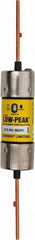 Cooper Bussmann - 300 VDC, 600 VAC, 90 Amp, Time Delay General Purpose Fuse - Fuse Holder Mount, 7-7/8" OAL, 100 at DC, 300 at AC (RMS) kA Rating, 1-39/64" Diam - Exact Industrial Supply