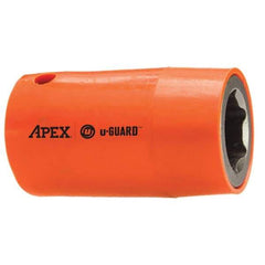 Apex - 1/2" Drive, 18mm Standard Impact Socket - 6 Points - Exact Industrial Supply