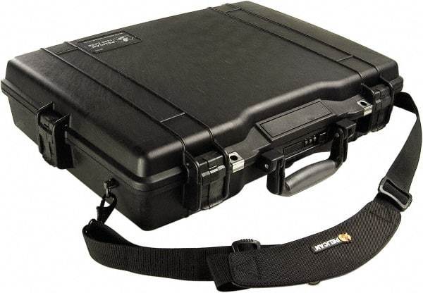 Pelican Products, Inc. - 17-1/4" Wide x 4-7/8" High, Laptop/Tablet Case - Black, Polypropylene - Exact Industrial Supply