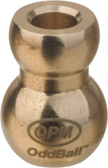 QPM Products - 1/4" Hose ID, Coolant Hose Adapter - Unthreaded, For 1/4" Loc-Line - Exact Industrial Supply